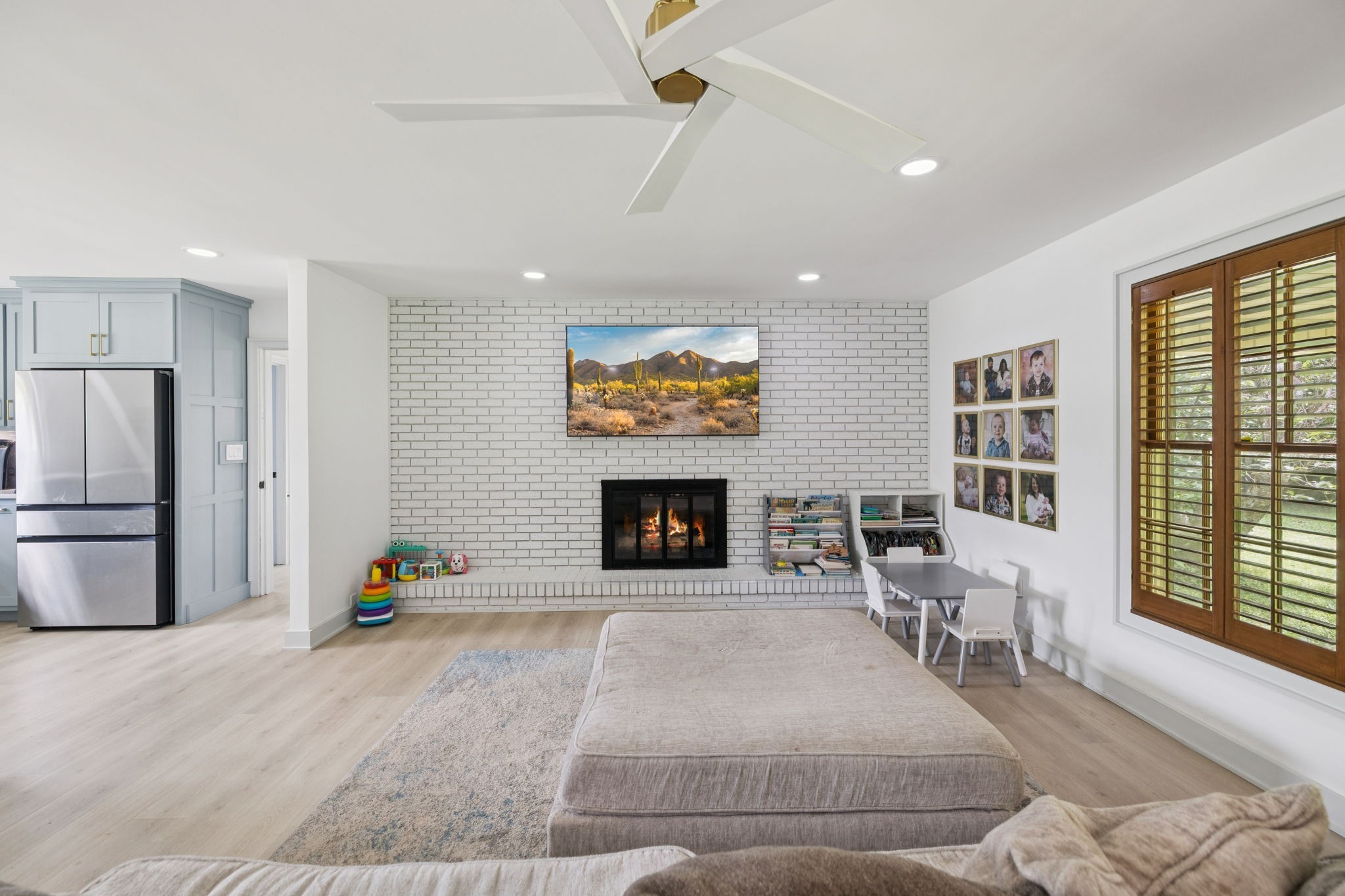 1005 Wilson Lane Pulaski, TN 38478 - Photo 25 of 71 a living room with furniture and a fireplace