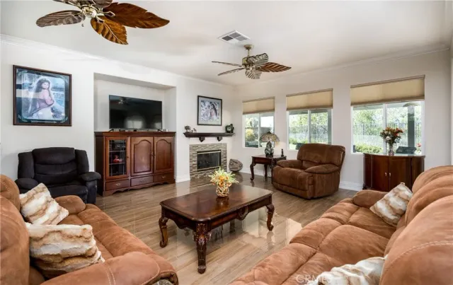 a view of a house with patio