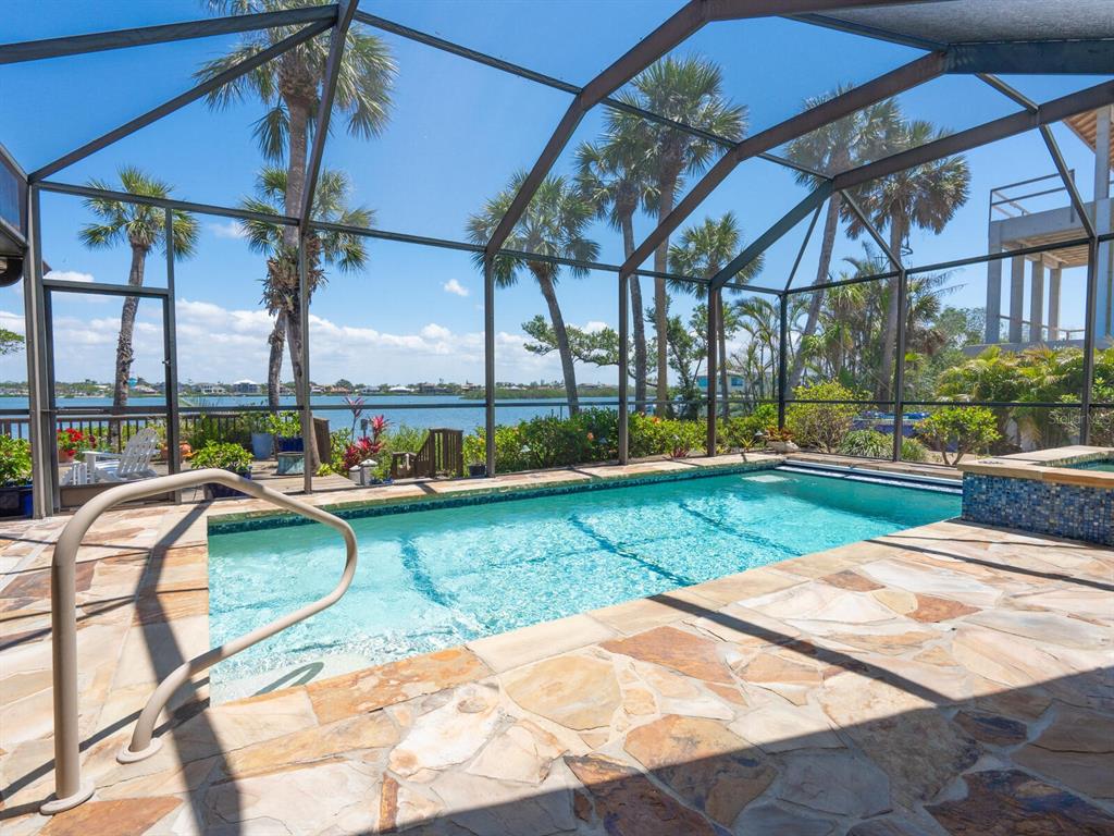 3300 Casey Key Road Nokomis, FL 34275 - Photo 33 of 65 a view of swimming pool with a patio and a yard