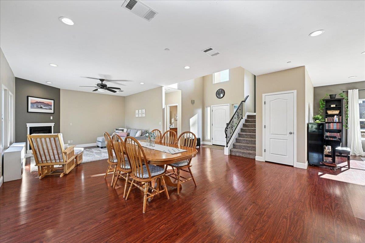 21895 One Fine Place Colfax, CA 95713 - Photo 13 of 82 a dining room with furniture and wooden floor