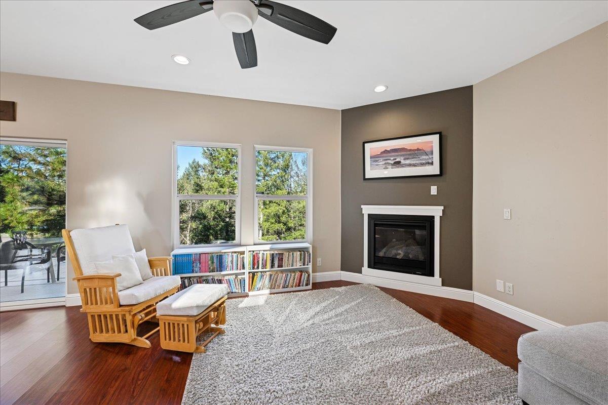 21895 One Fine Place Colfax, CA 95713 - Photo 8 of 81 a living room with furniture and a fireplace