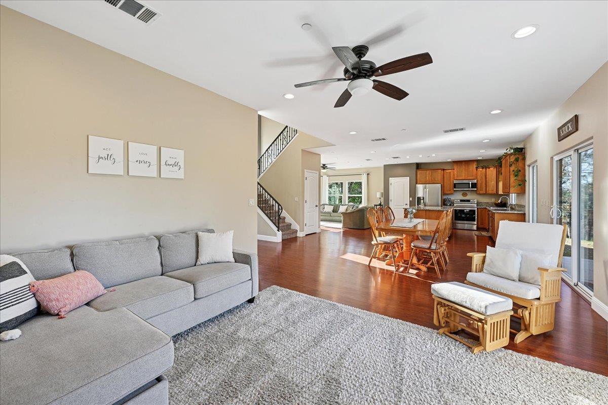21895 One Fine Place Colfax, CA 95713 - Photo 10 of 81 a living room with furniture kitchen view and a window