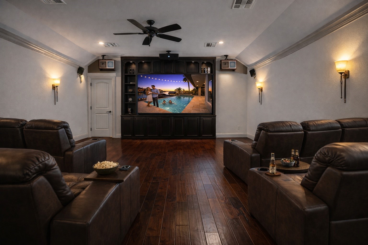12349 Tramonto Conroe, TX 77304 - Photo 30 of 50 a living room with furniture and a flat screen tv