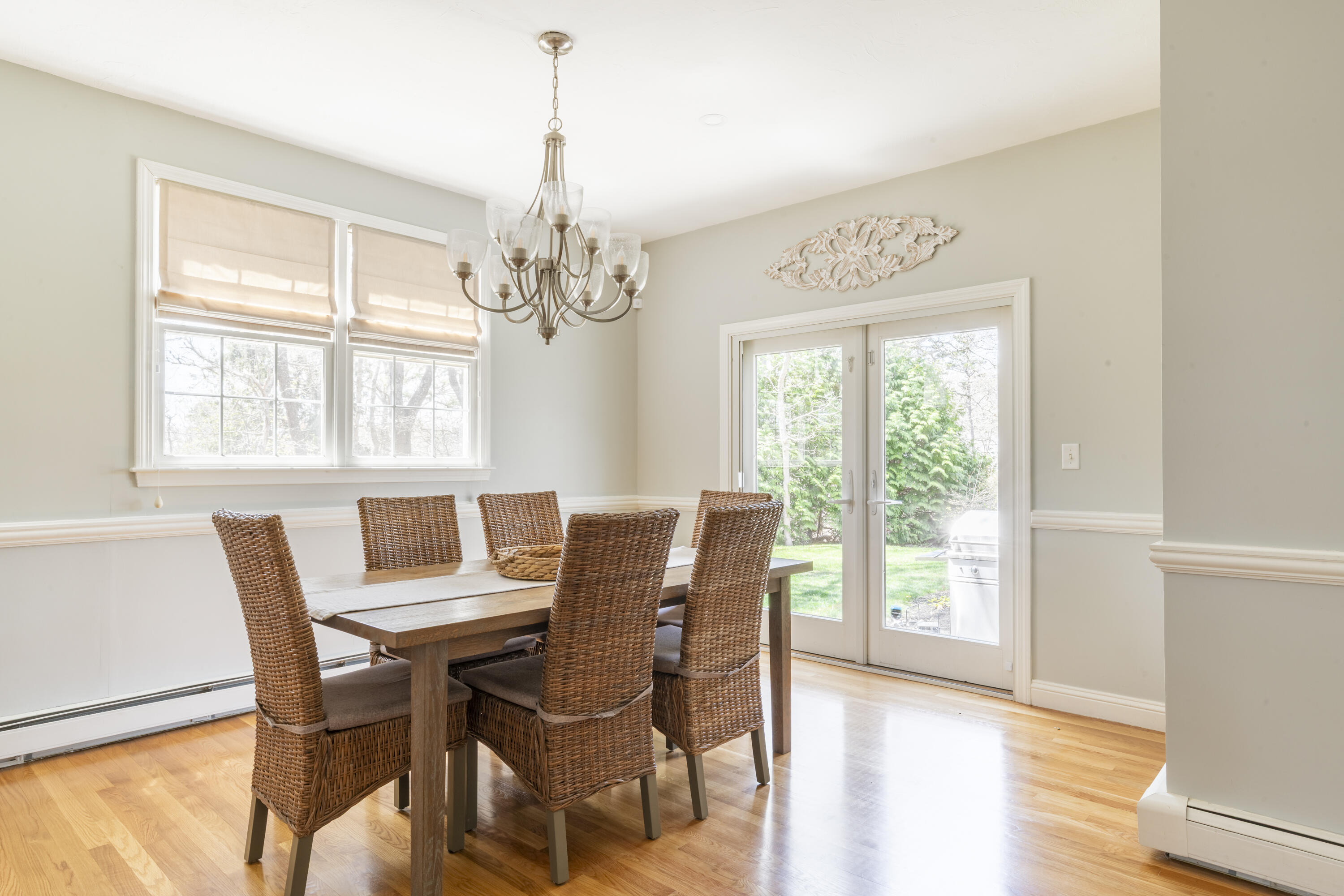 331 Riverview Drive Chatham, MA 02633 - Photo 21 of 50 a view of a dining room with furniture window and wooden floor