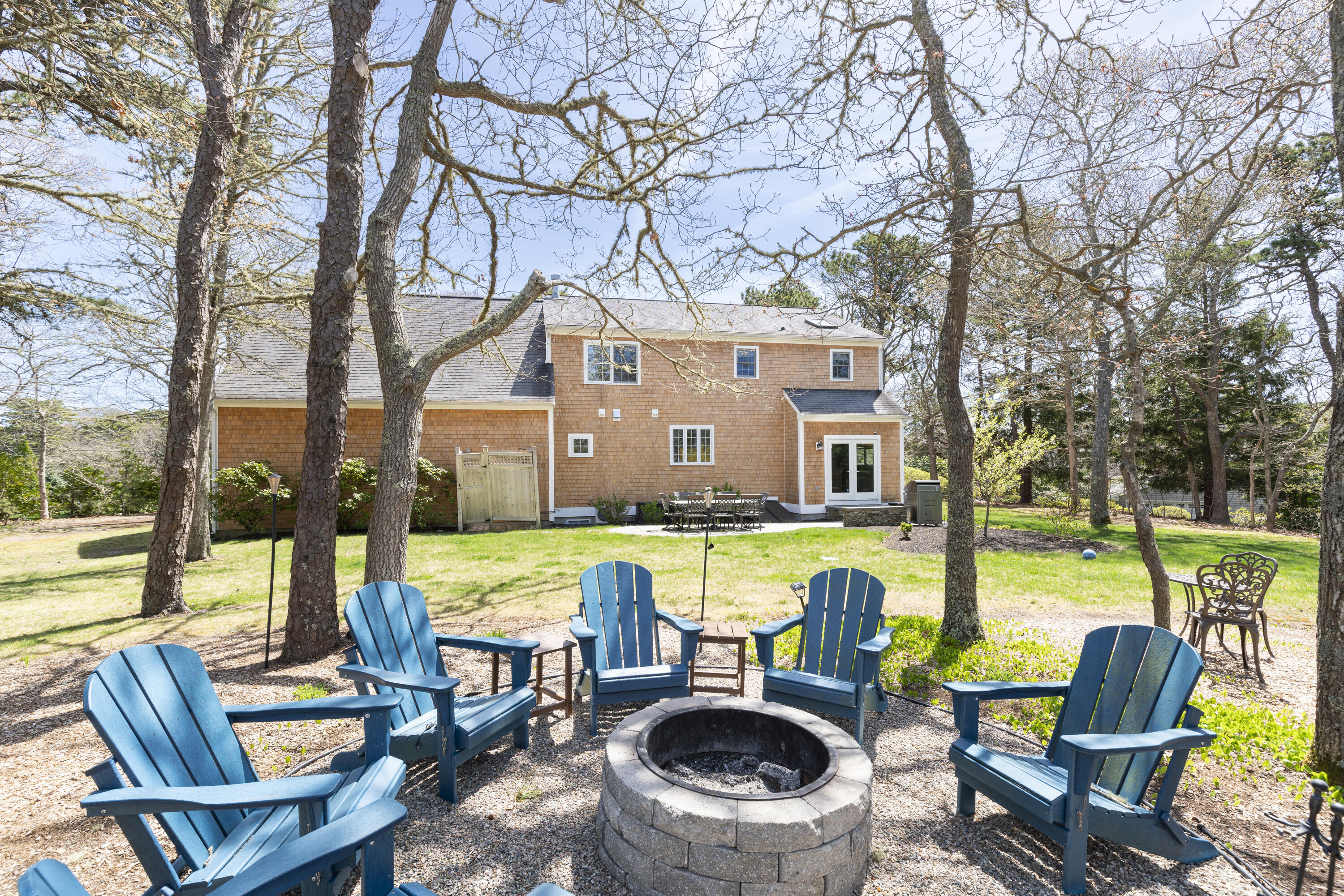 331 Riverview Drive Chatham, MA 02633 - Photo 47 of 50 a view of a house with swimming pool and a backyard