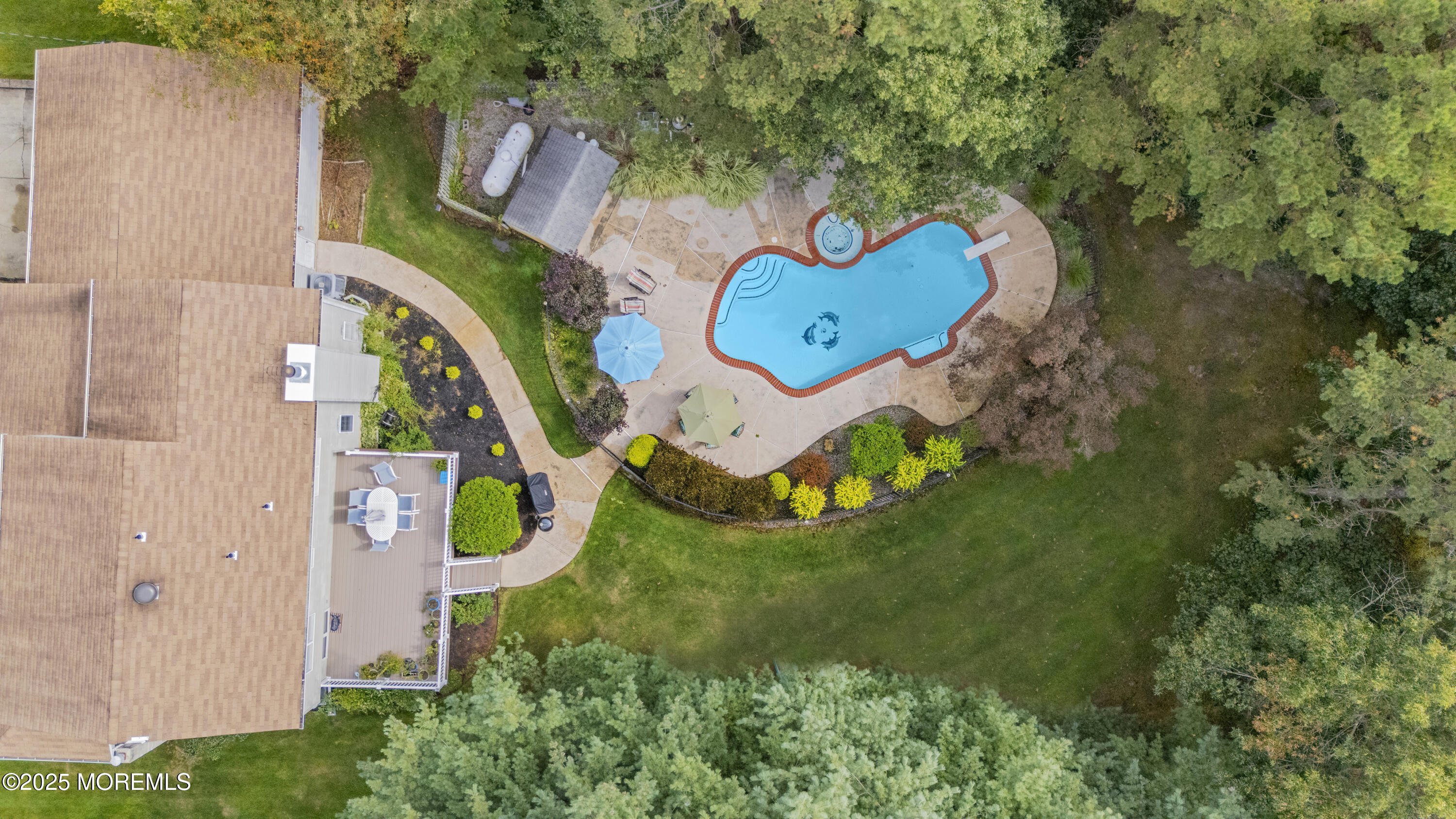 627 Reed Road Jackson, NJ 08527 - Photo 39 of 44 an aerial view of a house