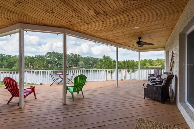 a view of deck with patio