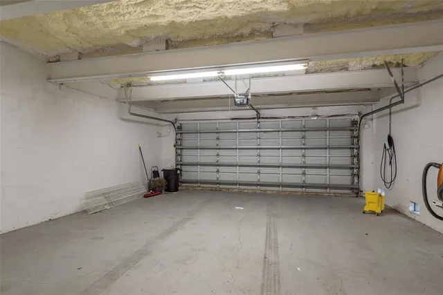 a view of a room with an empty space