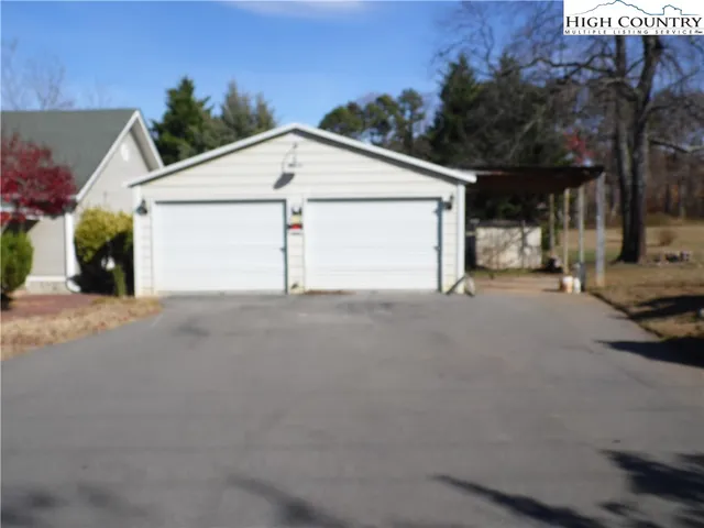 a view of outdoor space with garden