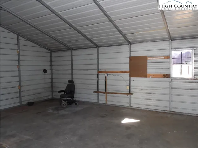 a backyard of a house