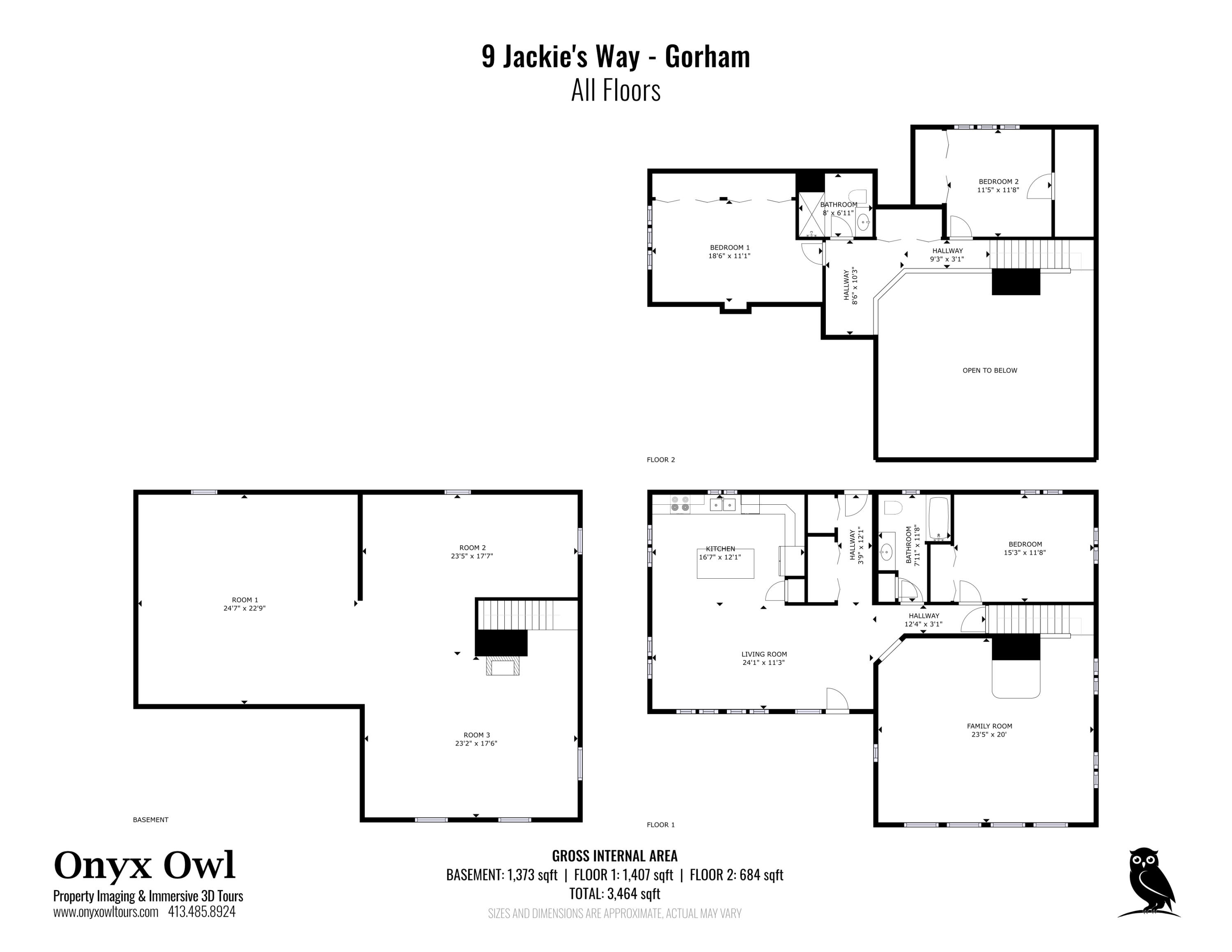 9 Jackie's Way Gorham, ME 04038 - Photo 24 of 24 4-9JackiesWay-Gorham_FloorPlans-AllFloor