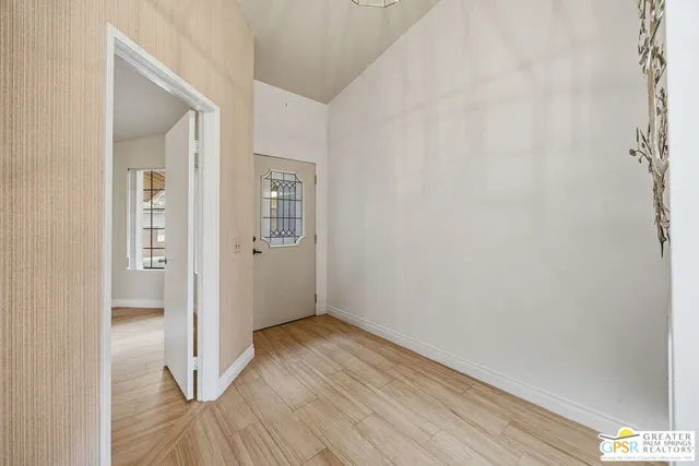 wooden floor in an empty room