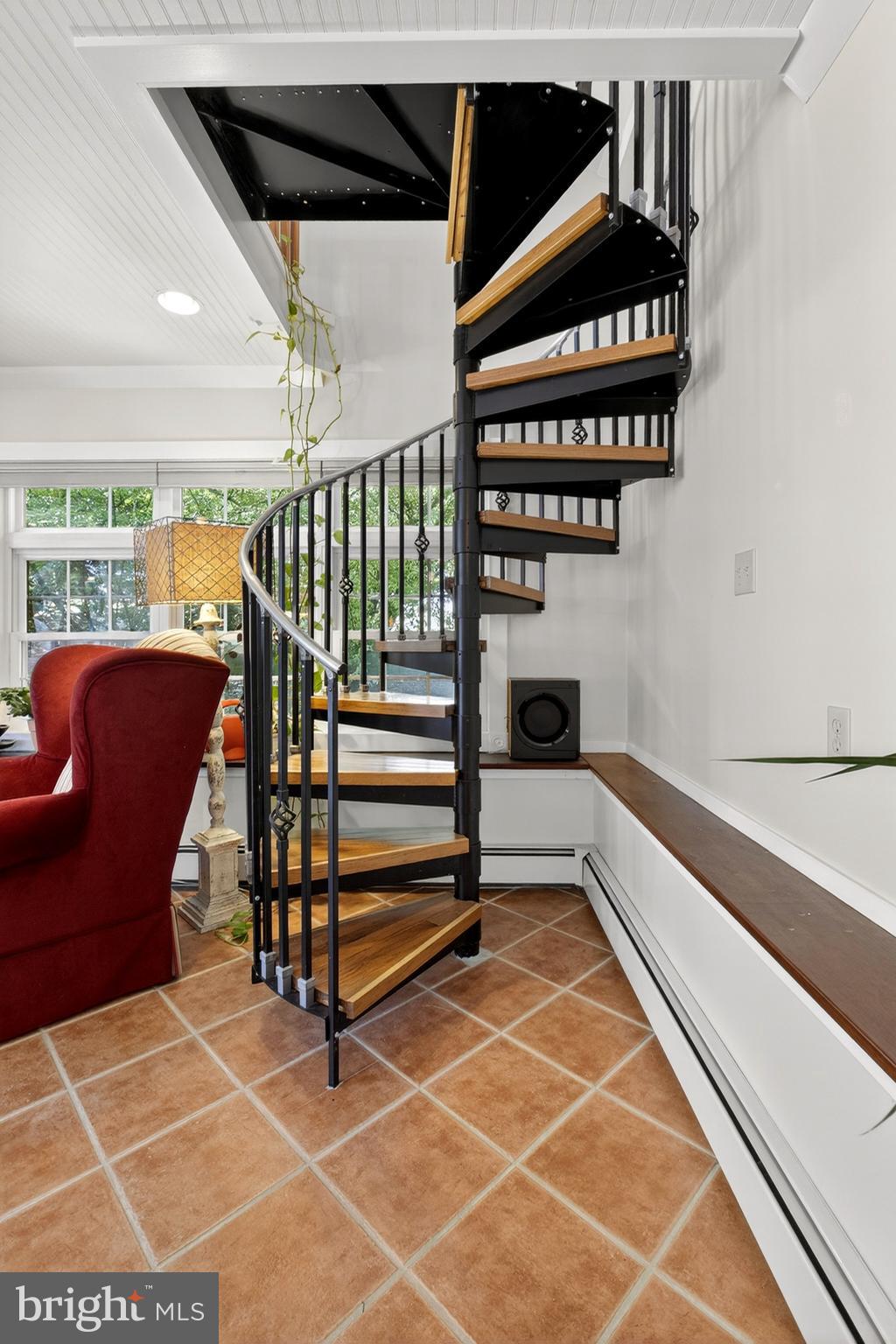 7 Cynthia Court Elkton, MD 21921 - Photo 19 of 56 Spiral up from family room to Lookout Loft