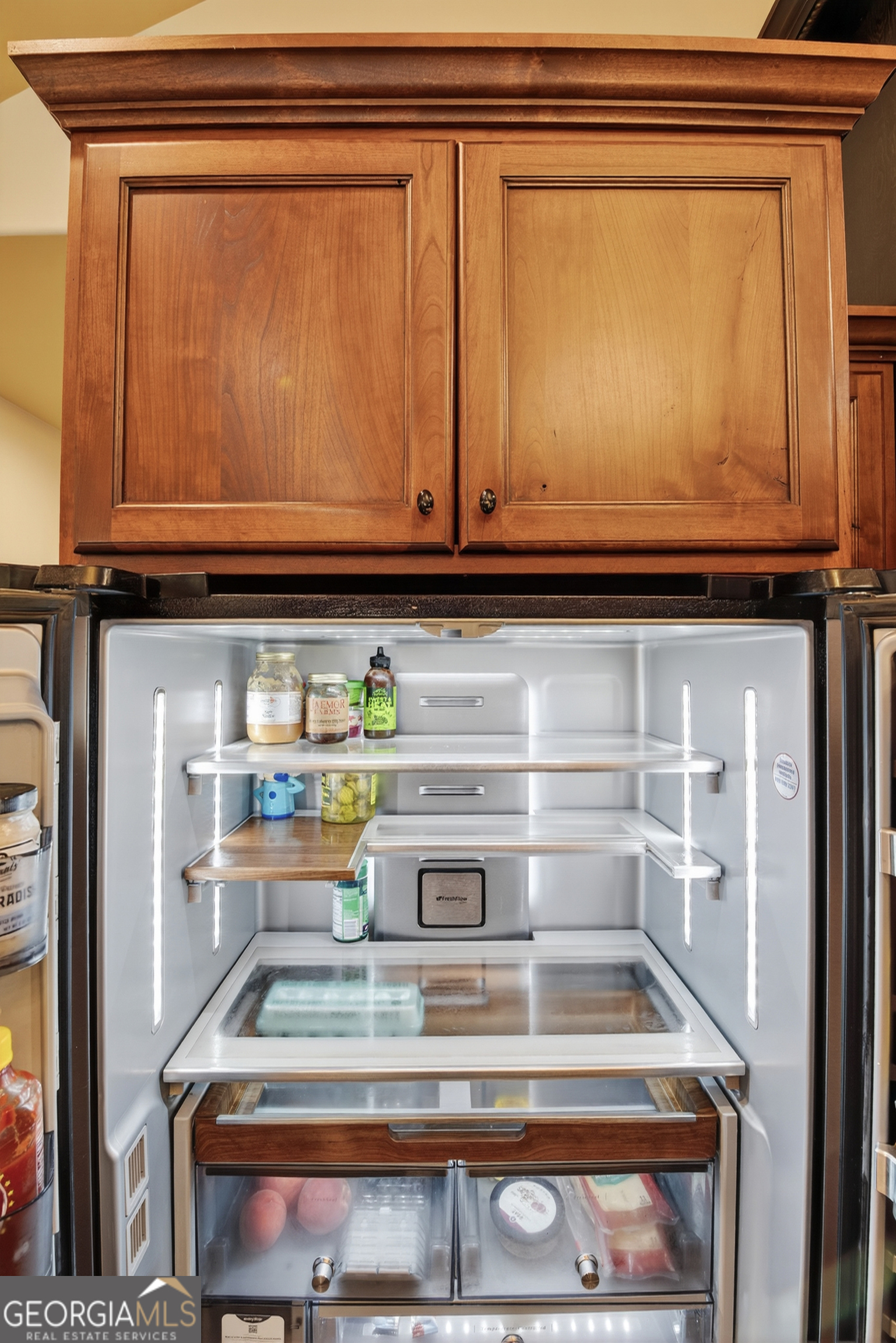 1583 Hickory Flat Road Gillsville, GA 30543 - Photo 40 of 79 a view of kitchen with wooden floor