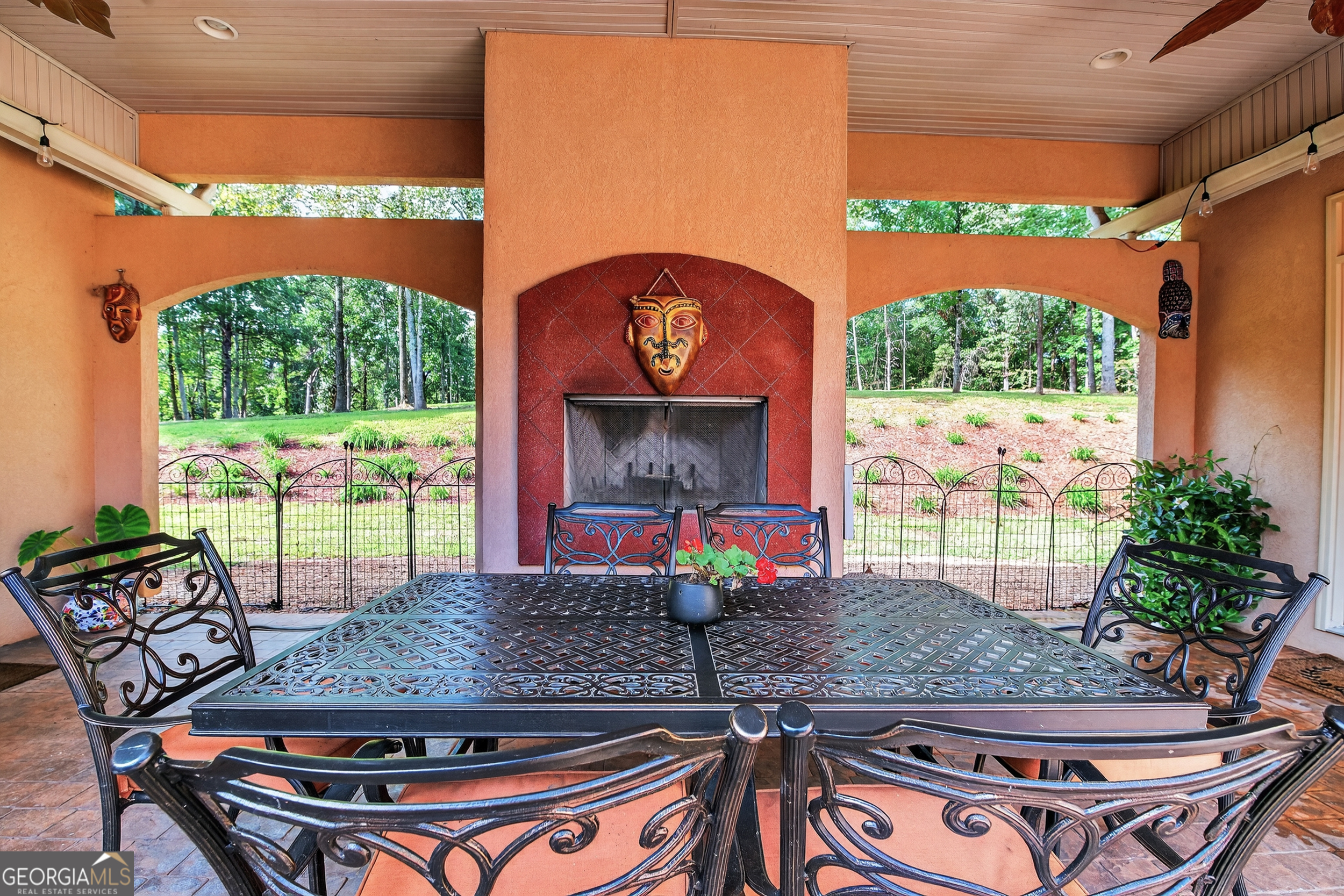 1583 Hickory Flat Road Gillsville, GA 30543 - Photo 49 of 79 a outdoor space with furniture and window