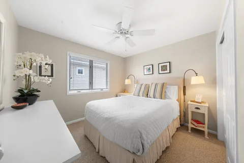 a outdoor space with furniture