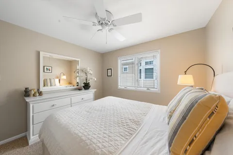 a backyard of a house