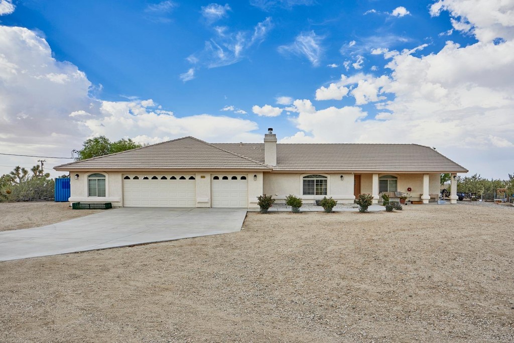 2172 Juniper Road Pinon Hills, CA 92372 - Photo 1 of 1 front view of a house with a street