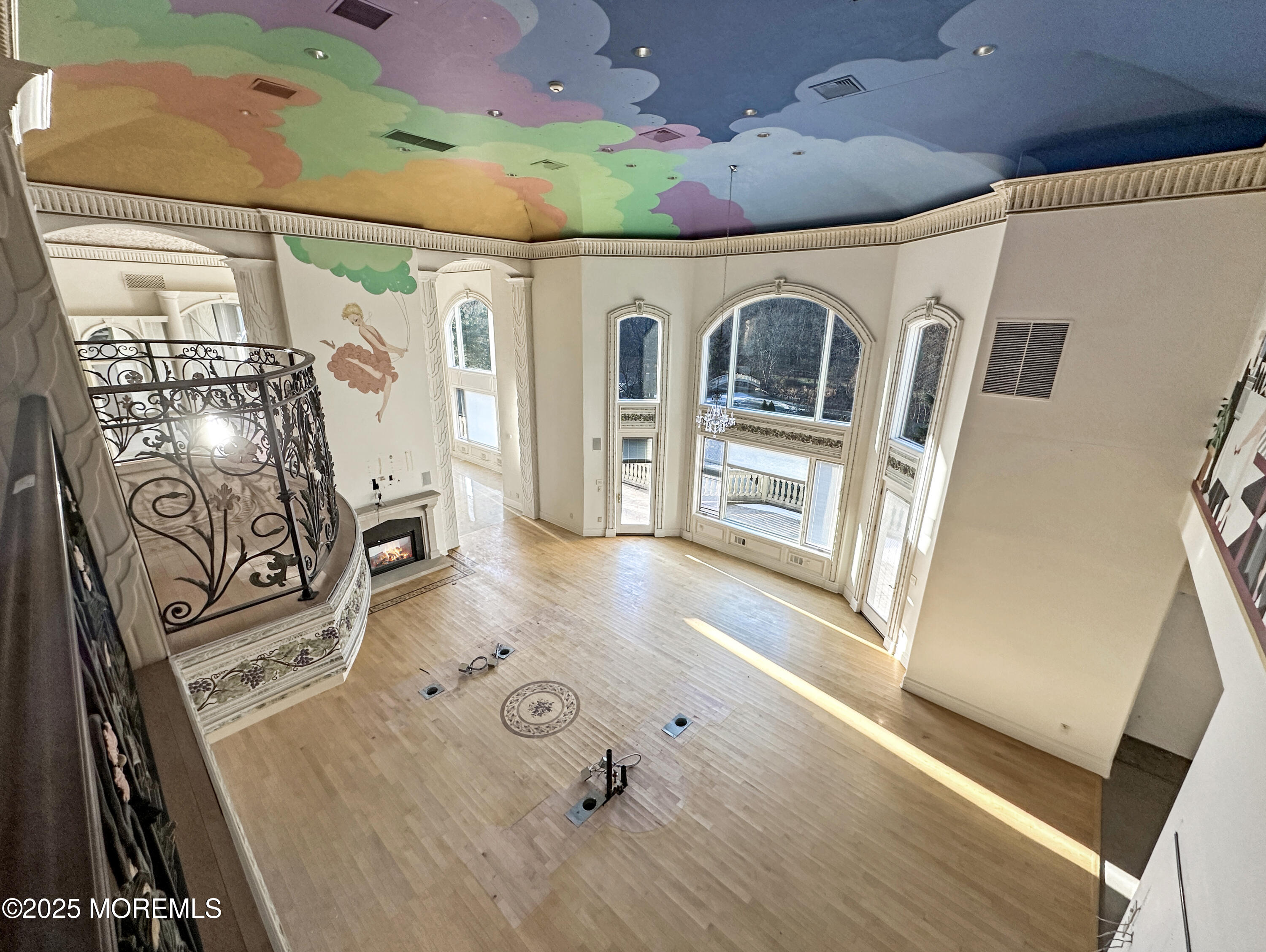 105 Middletown Road Holmdel, NJ 07733 - Photo 25 of 54 workspace with wooden floor