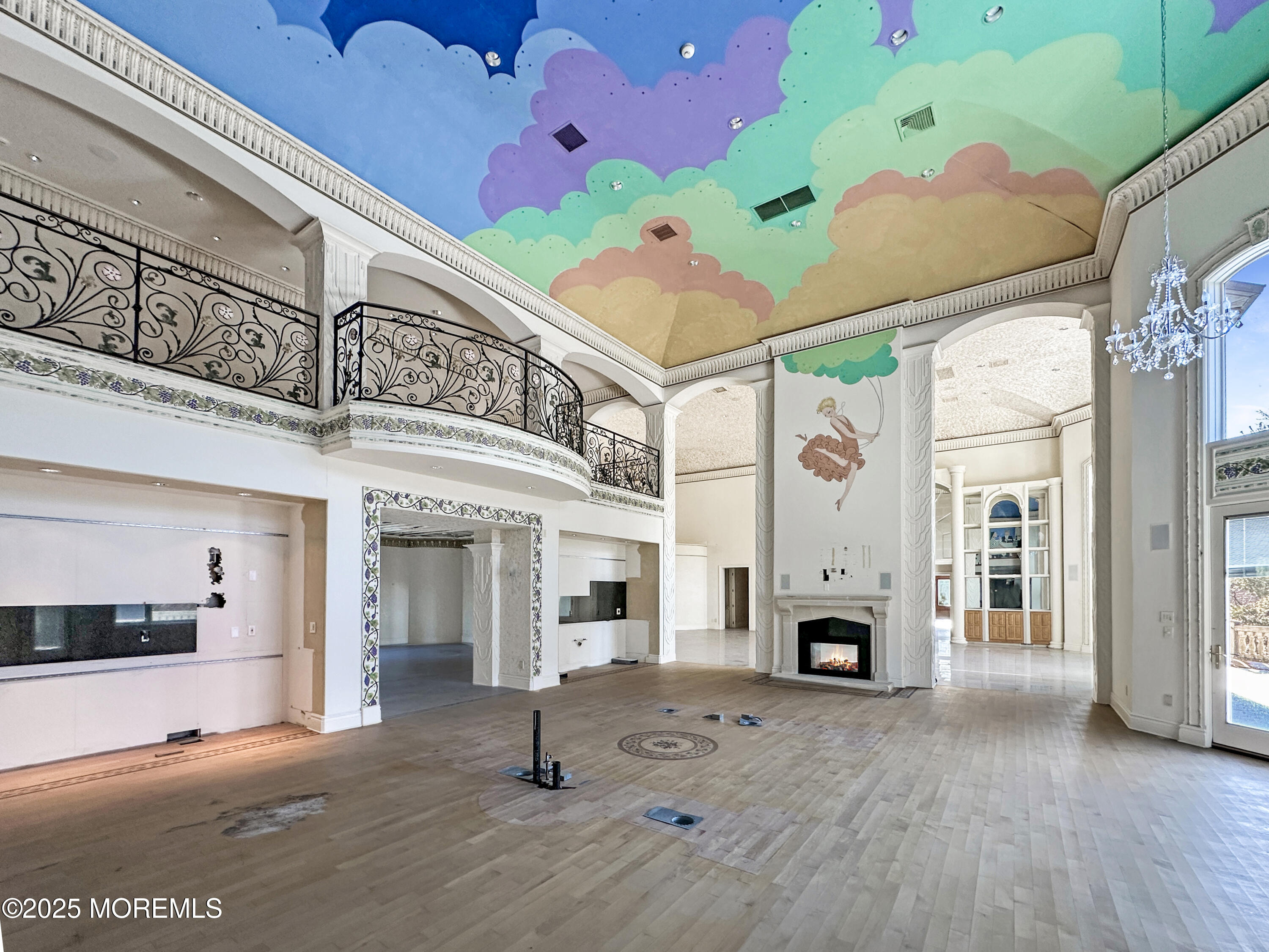 105 Middletown Road Holmdel, NJ 07733 - Photo 39 of 54 a view of a entryway with furniture and fireplace