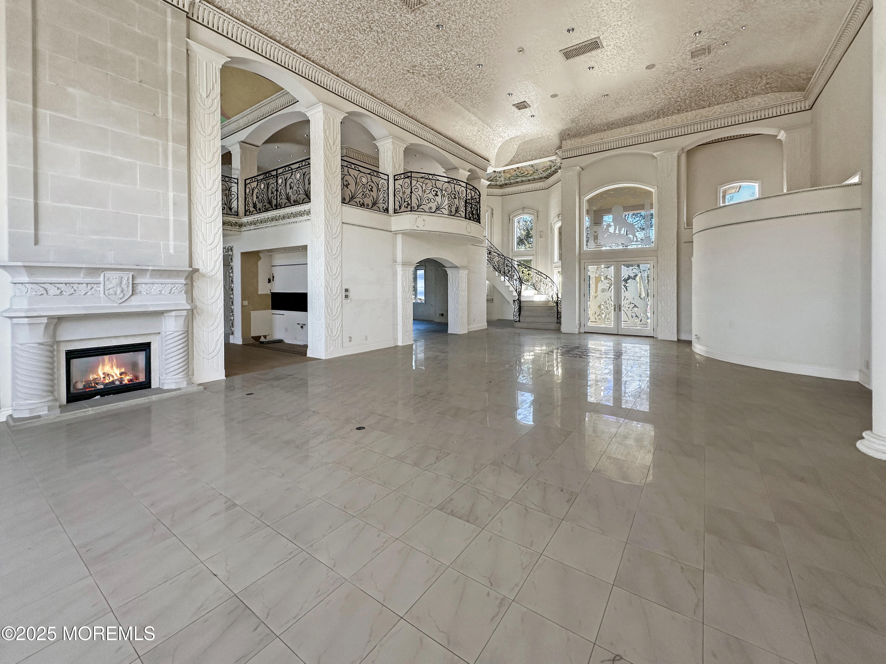 105 Middletown Road Holmdel, NJ 07733 - Photo 47 of 54 a view of livingroom with furniture and fireplace
