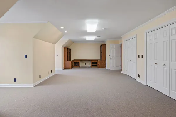 a view of empty room