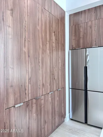 a view of wooden fence