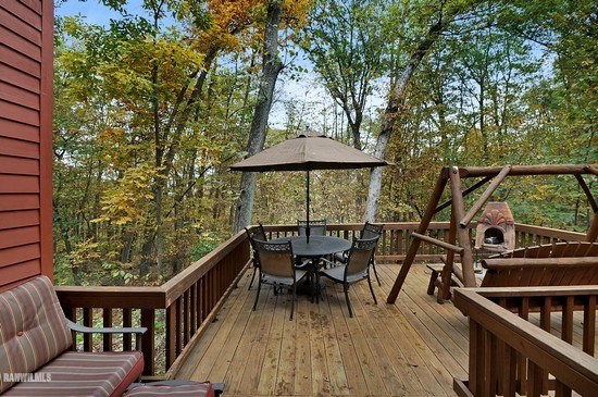 3630 South Massbach Road Stockton, IL 61085 - Photo 19 of 25 a view of deck with furniture and barbeque oven