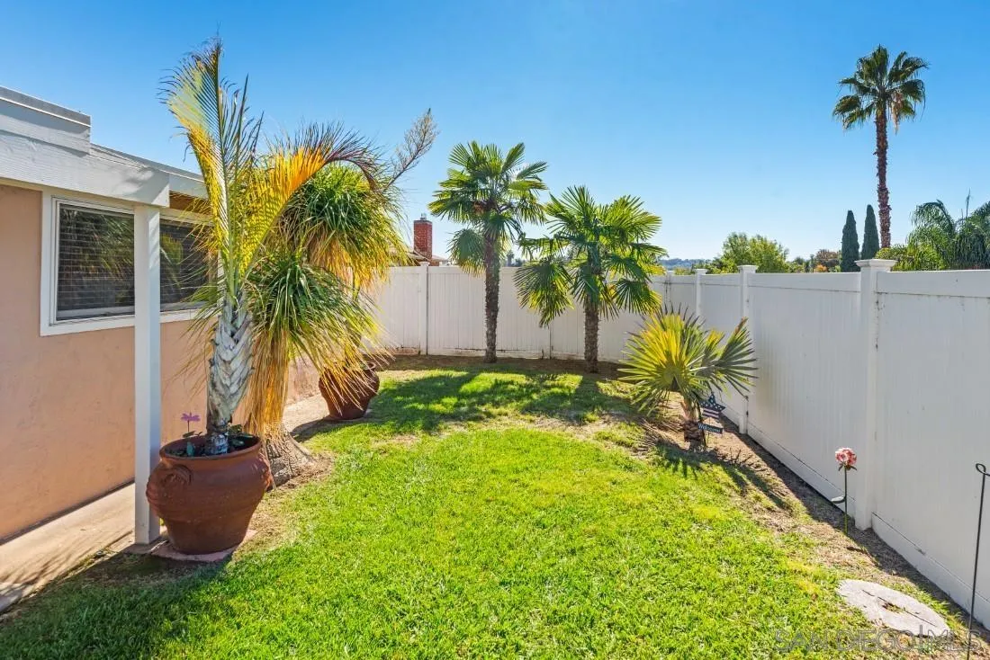 13850 Frame Road Poway, CA 92064 - Photo 37 of 44 a palm tree sitting in front of a house with a yard