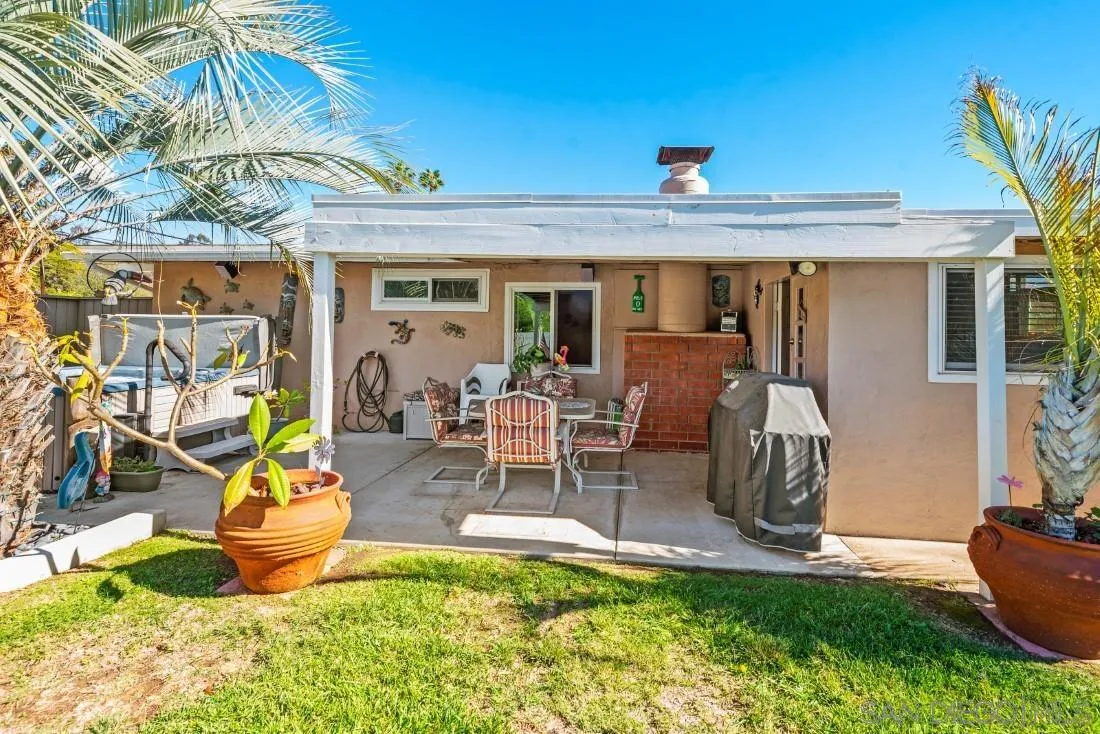 13850 Frame Road Poway, CA 92064 - Photo 41 of 44 a view of a chairs and table in backyard