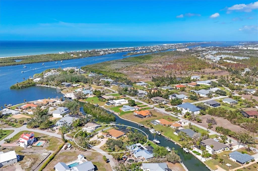 30 Buccaneer Bend Placida, FL 33946 - Photo 2 of 38 an aerial view of ocean and city