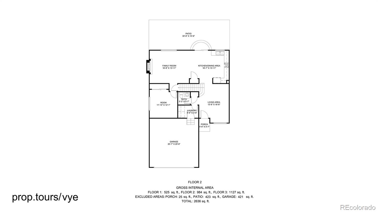 4841 Tarcoola Lane Highlands Ranch, CO 80130 - Photo 37 of 39 a picture of a floor plan