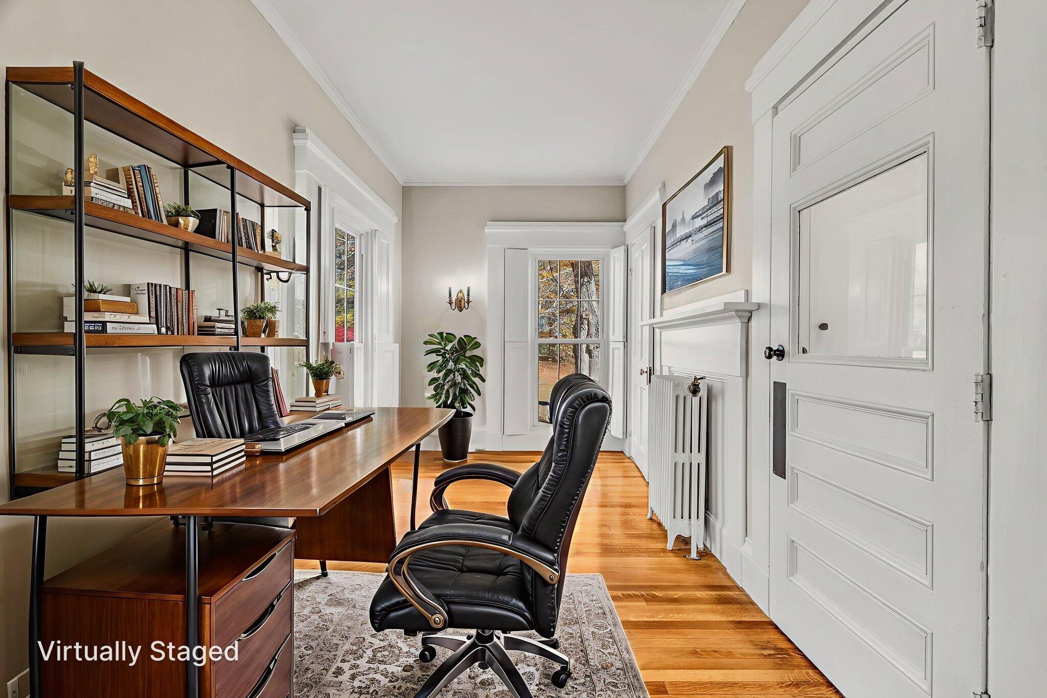 180 Main Road North Hampden, ME 04444 - Photo 35 of 129 First floor office - virtually staged