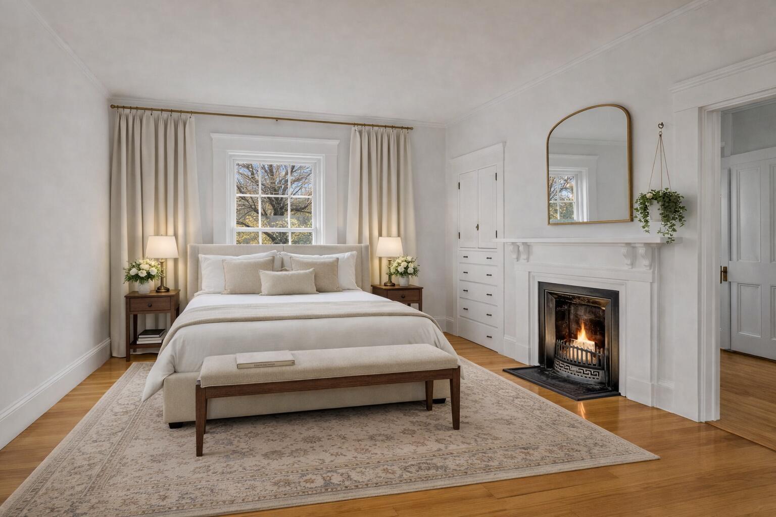 180 Main Road North Hampden, ME 04444 - Photo 43 of 129 Master bedroom - Virtually staged