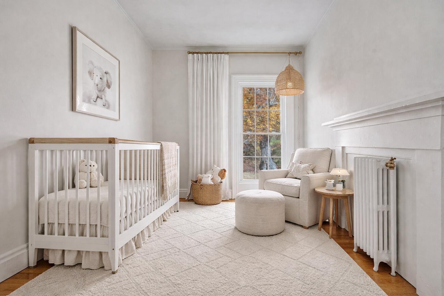 180 Main Road North Hampden, ME 04444 - Photo 54 of 129 3rd bedroom/nursery - Virtually staged