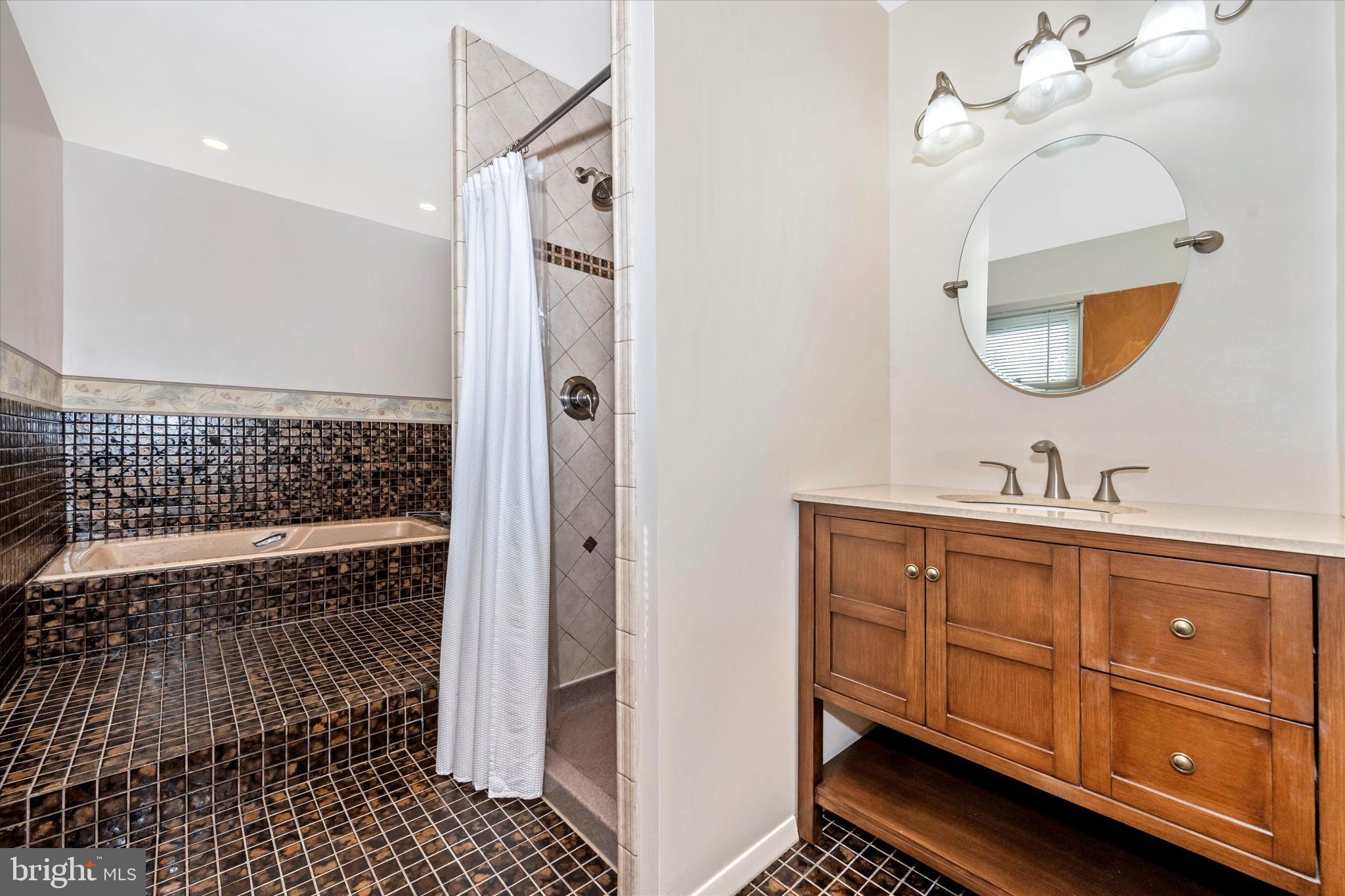 3261 Sharp Road Glenwood, MD 21738 - Photo 13 of 33 Primary bath, new vanity, lighting and fixtures