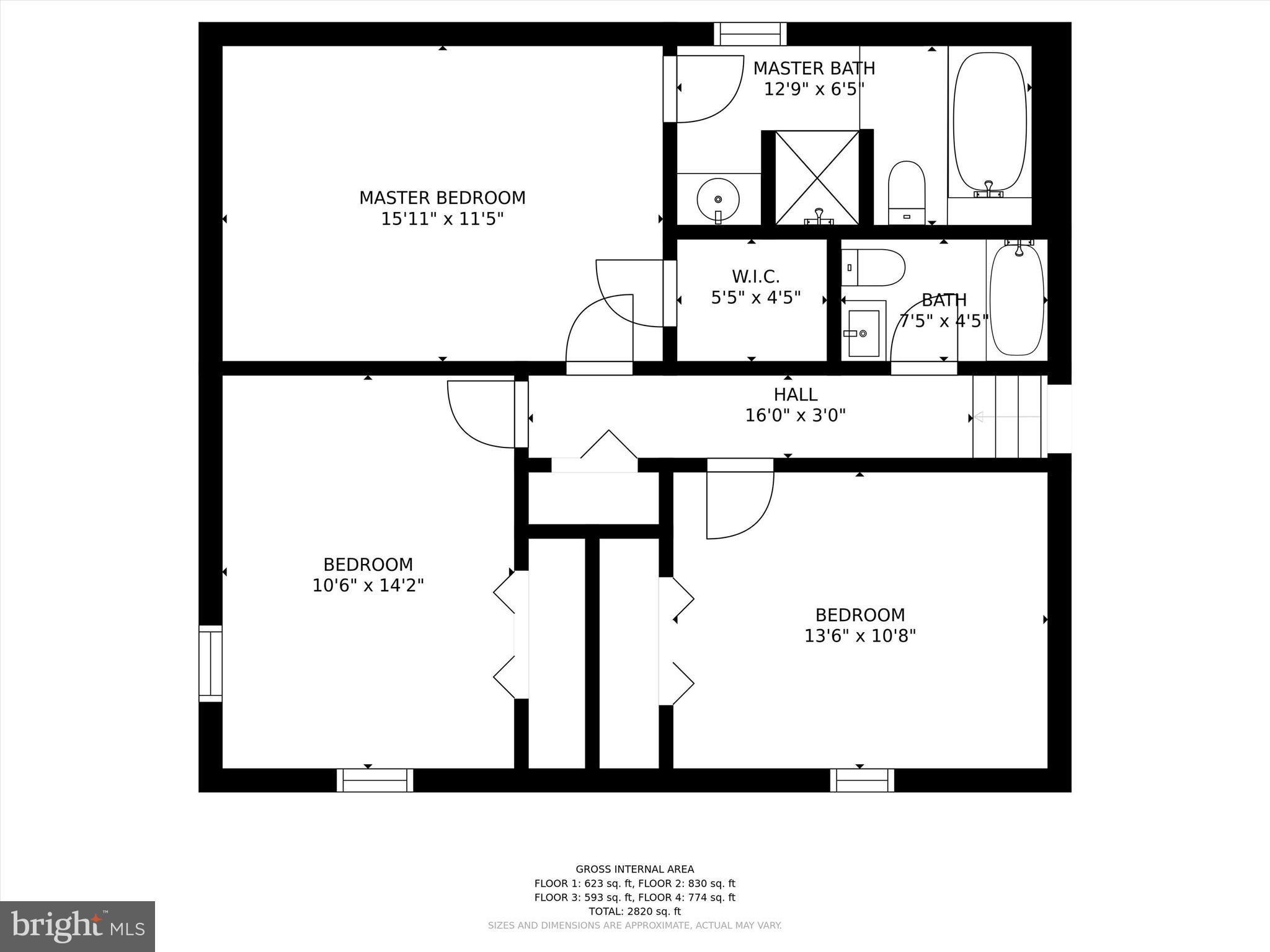 3261 Sharp Road Glenwood, MD 21738 - Photo 33 of 33 Bedroom Level Floorplan