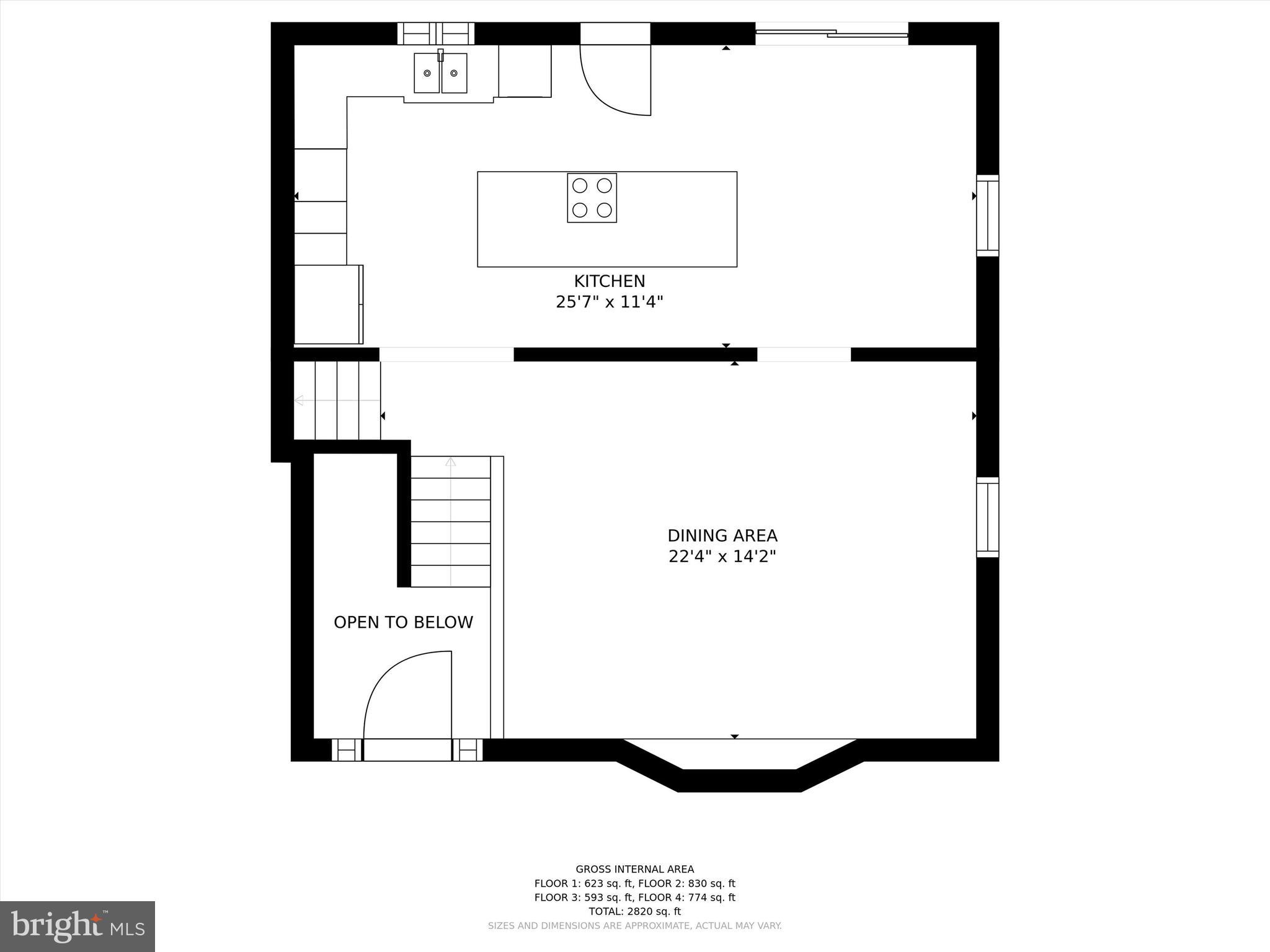 3261 Sharp Road Glenwood, MD 21738 - Photo 31 of 33 Main level kitchen and LR or DR