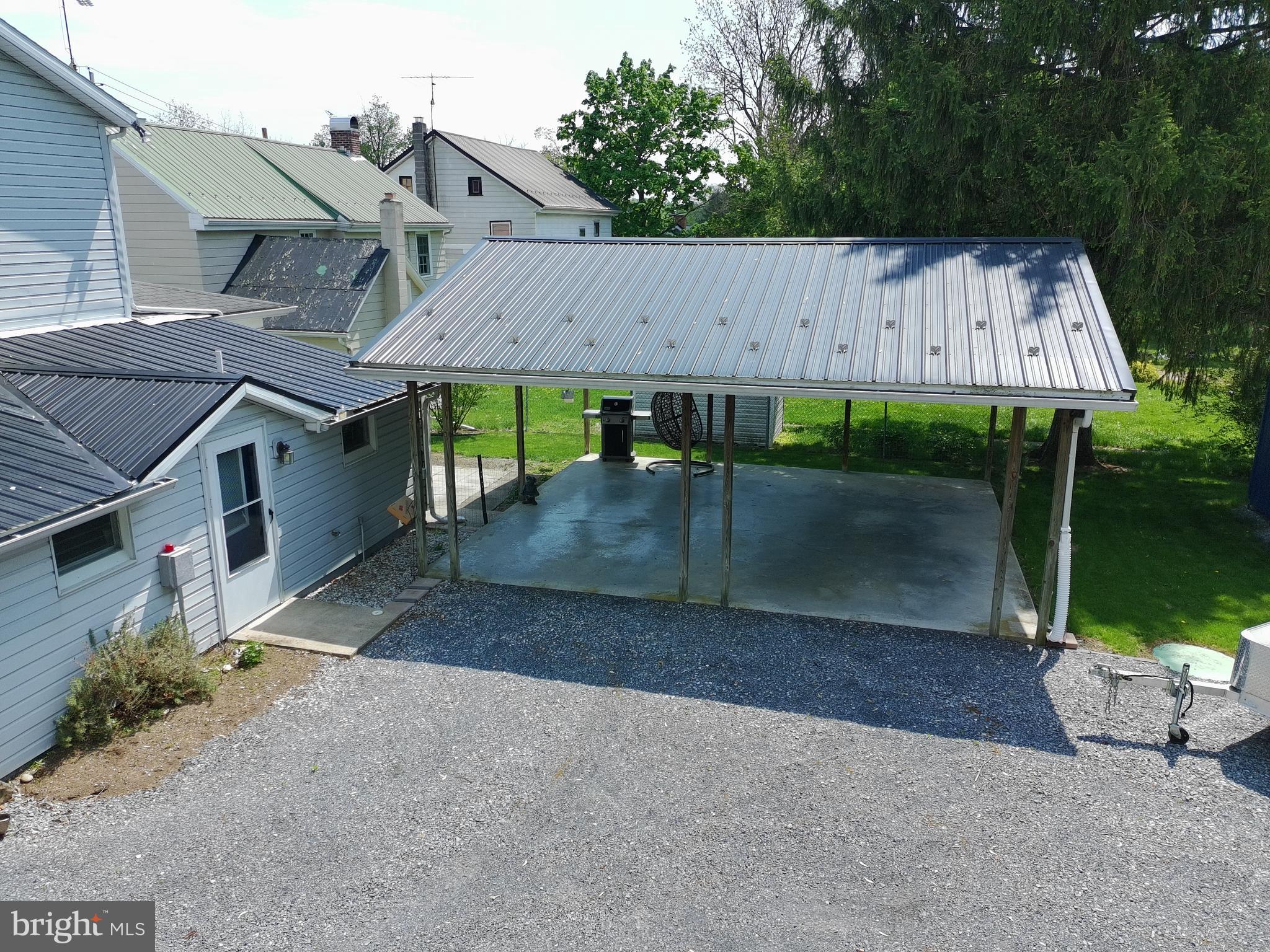 12997 Main Street Fort Loudon, PA 17224 - Photo 47 of 48 an aerial view of a house with a yard