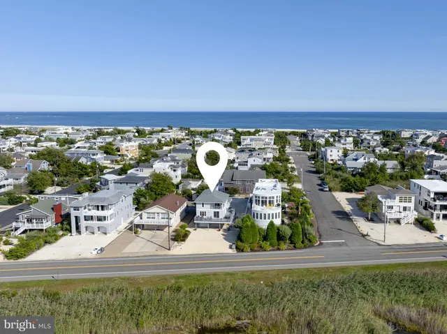 a view of an ocean and beach