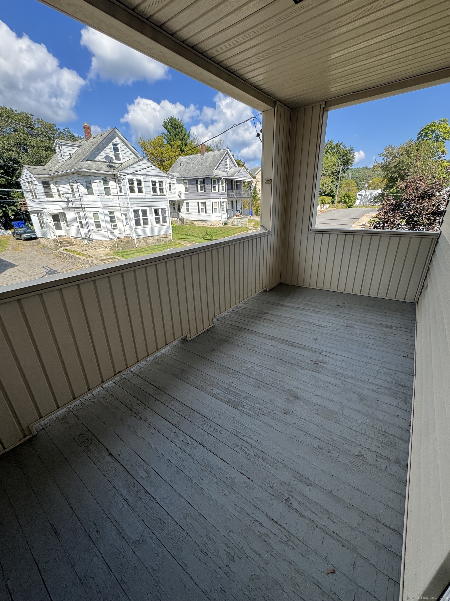 a view of outdoor space with deck
