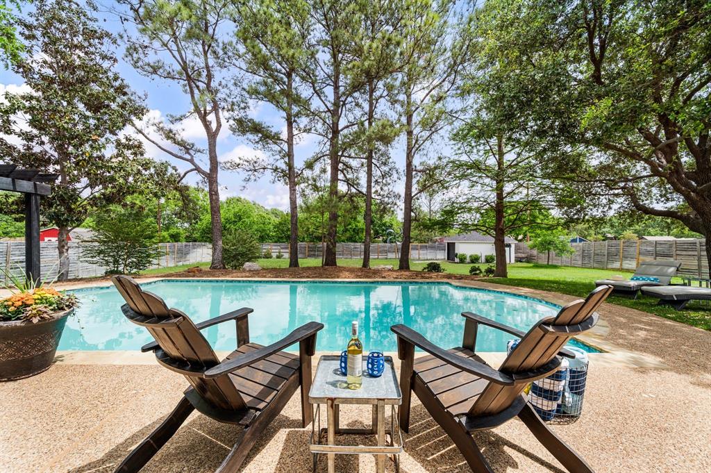 508 Chandler Road Keller, TX 76248 - Photo 25 of 39 a view of outdoor space yard swimming pool and sitting area