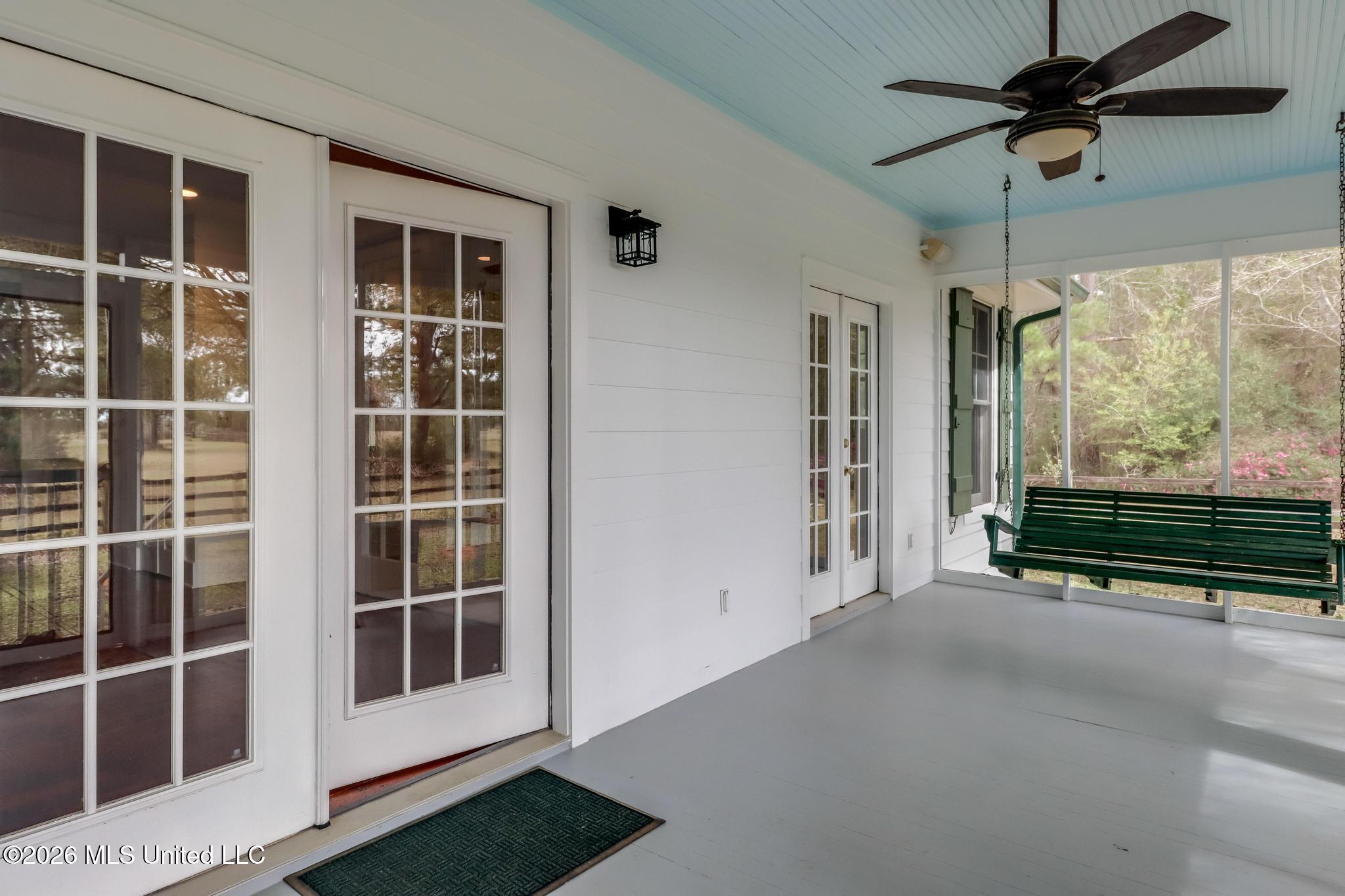 23676 East Dubuisson Road Pass Christian, MS 39571 - Photo 4 of 73 main house front screened porch 3