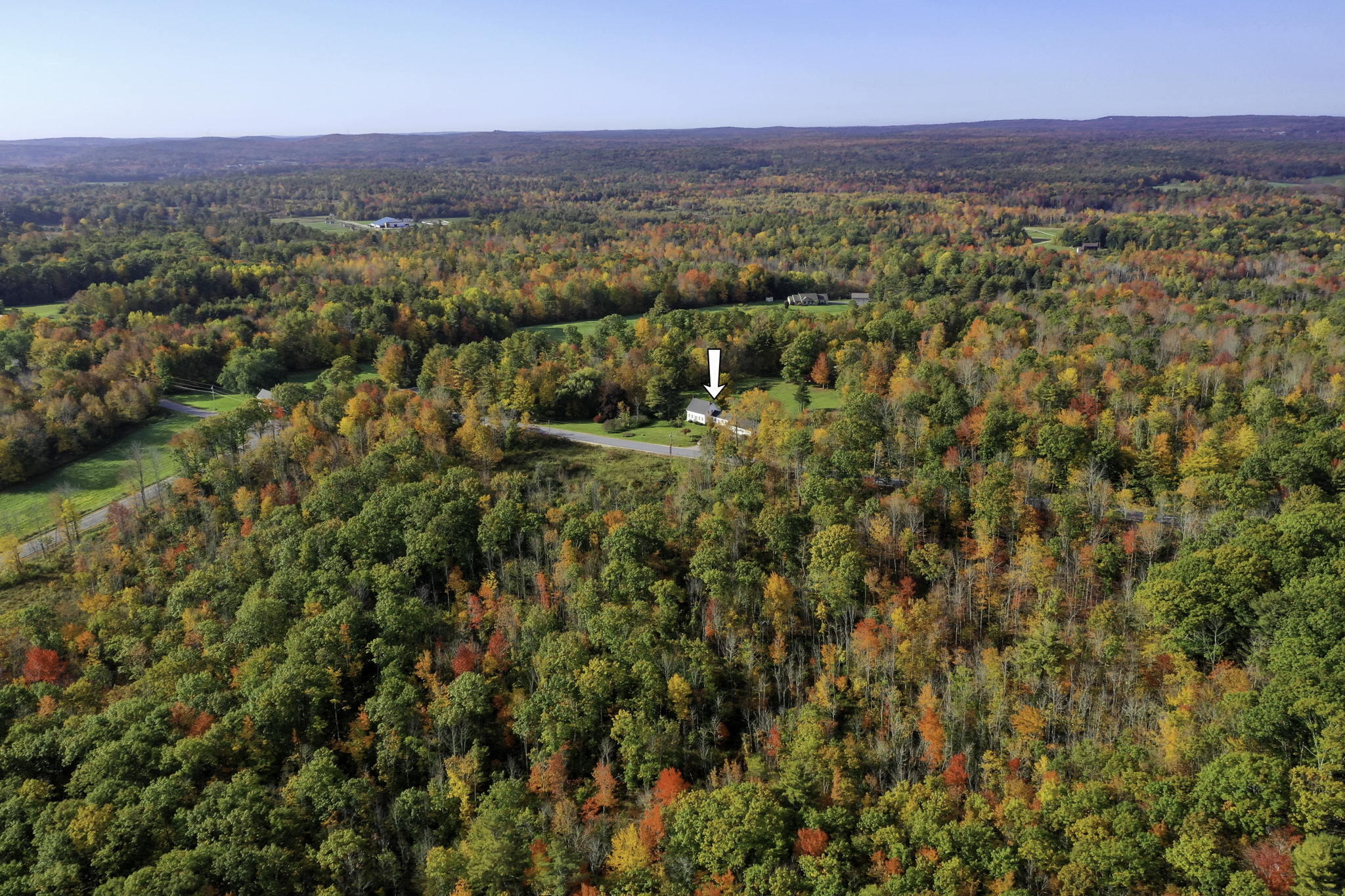 697 Stevenstown Road Litchfield, ME 04350 - Photo 47 of 59 View from above