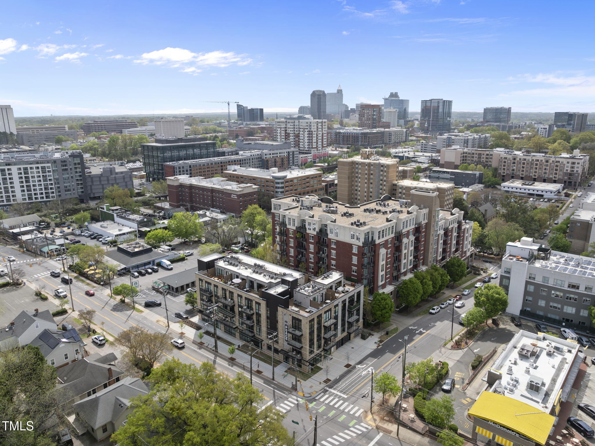 615 West Peace Street, Unit 302 Raleigh, NC 27605 - Photo 38 of 50 a view of a city