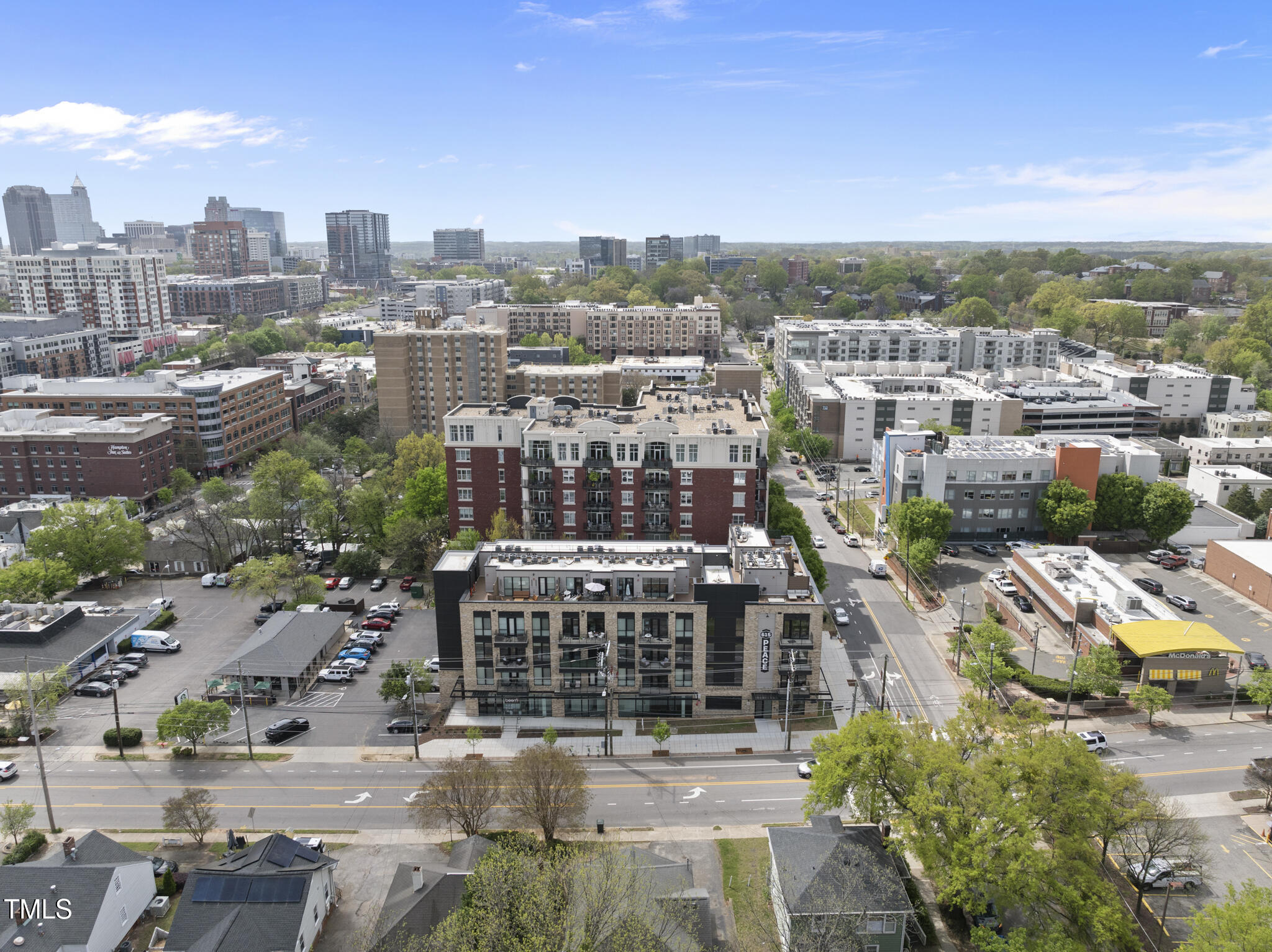 615 West Peace Street, Unit 302 Raleigh, NC 27605 - Photo 41 of 50 a view of city