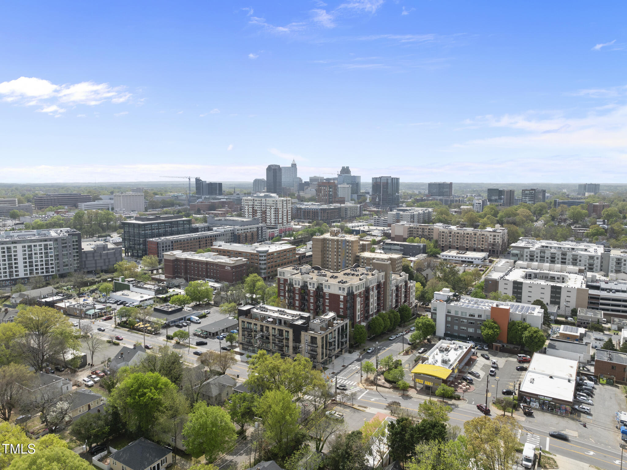 615 West Peace Street, Unit 302 Raleigh, NC 27605 - Photo 43 of 50 a view of a city