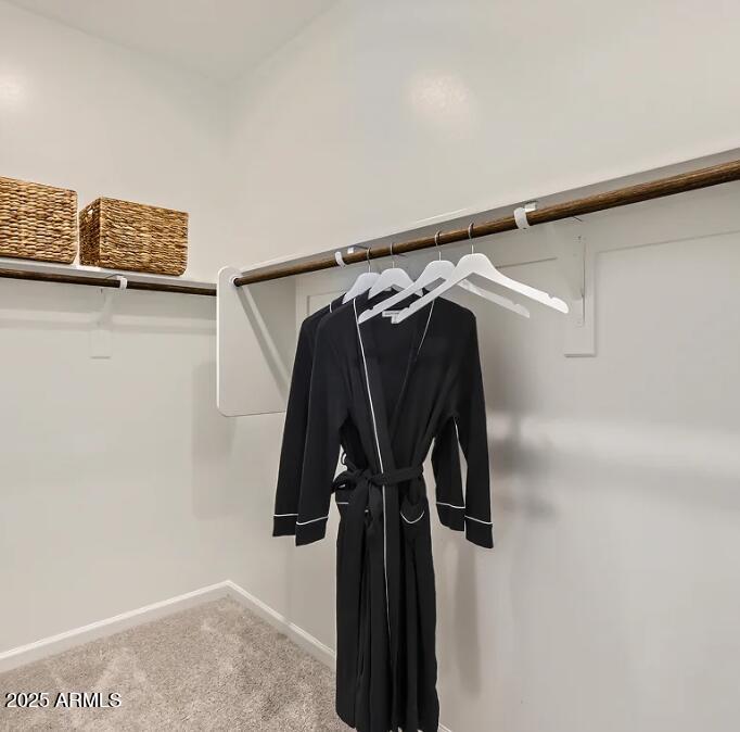 23407 West Bloch Road Buckeye, AZ 85326 - Photo 13 of 22 a view of walk in closet with clothes and shoes