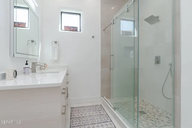 a view of a balcony with furniture