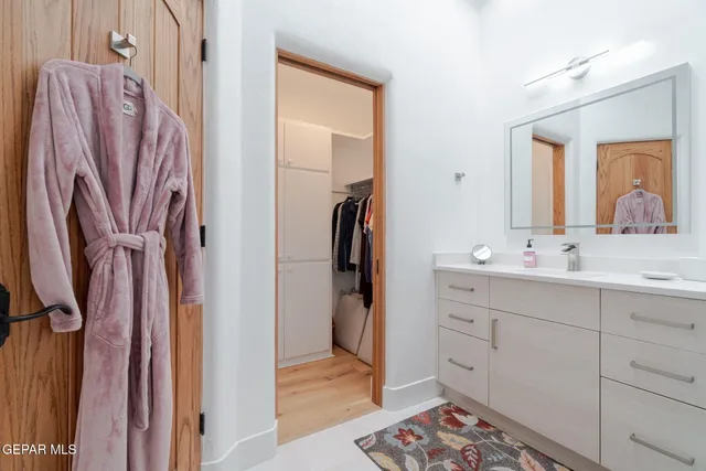 a view of a city with tall buildings